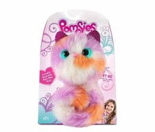 Pomsies KALI White Purple Orange Plush Interactive Toy Wearable Pet KittyCat,NEW