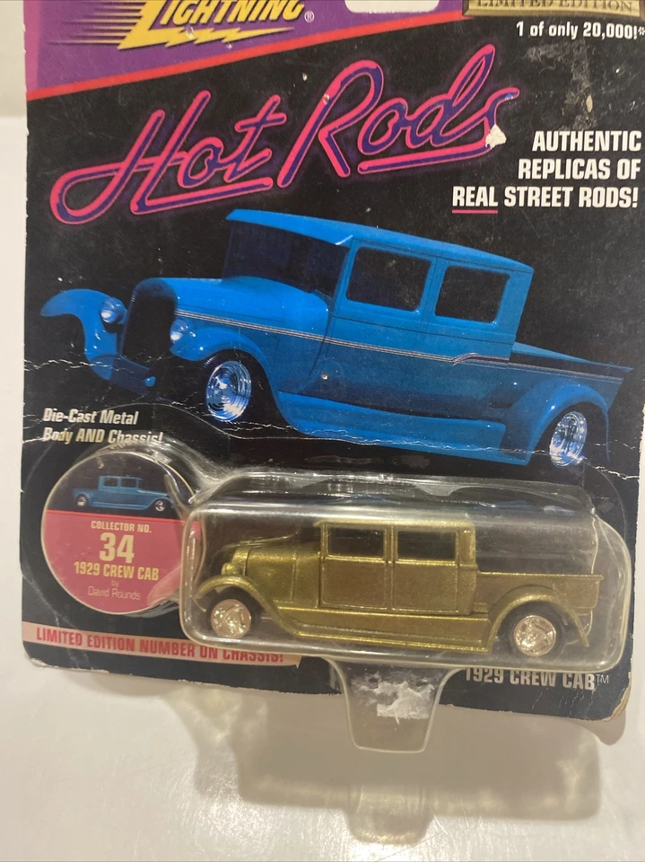 Johnny Lightning Hot Rods 29 doble cabina A1 Foto 2 de 4