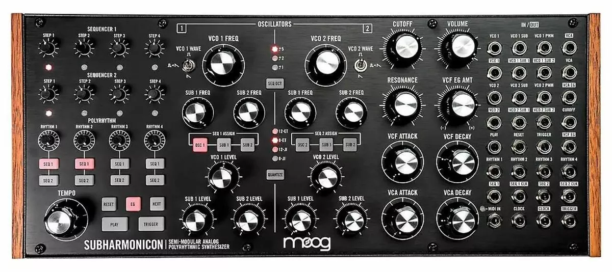 Moog Subharmonicon Semi Modular Polyrhythmic Analog Synthesizer