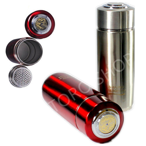 Red Healthy Life Energy Filter Quantum Flask Alkaline Water