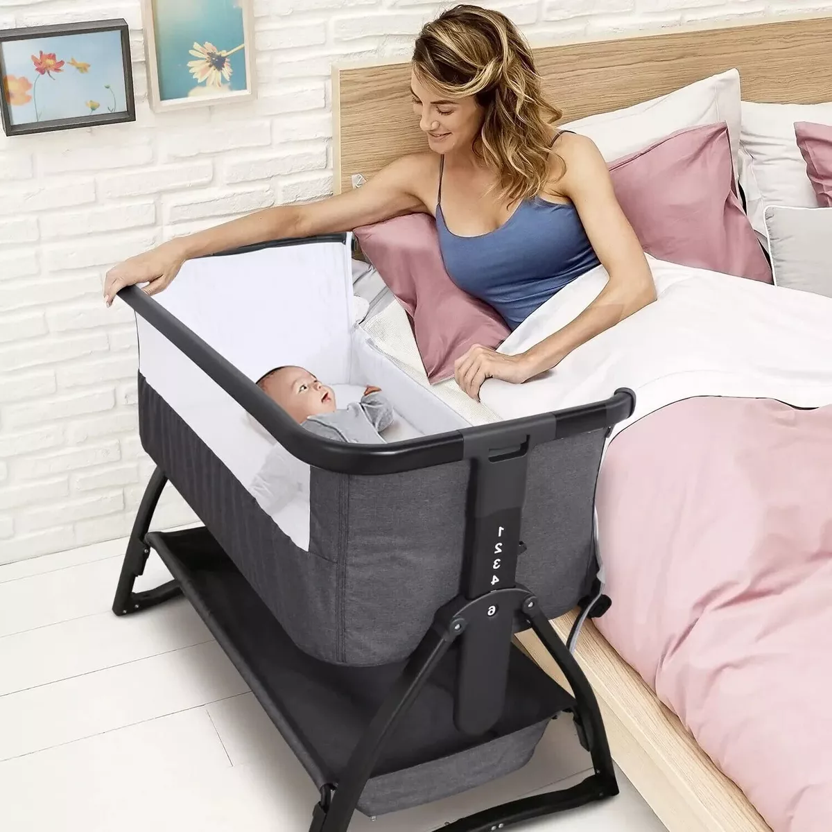 What is a top baby bassinet used for