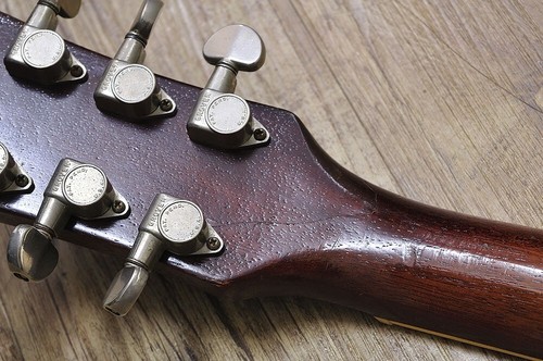 Burny FLG-90 Sunburst Made in Japan 1978 Vintage LP Type Solid Electric Guitar - Picture 10 of 11