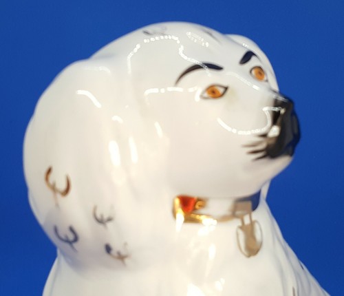 Statuina Beswick vintage Art Deco antica Staffordshire spaniel cane ornamento - Foto 7 di 10