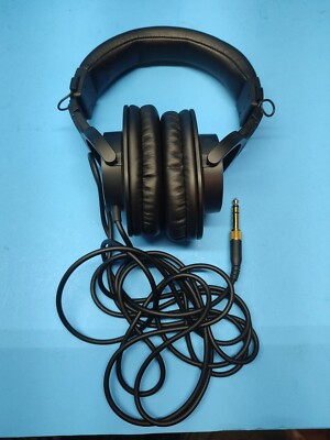 Audio Technica ATH-M30X Professional Studio Monitor Collapsible Headphones+case