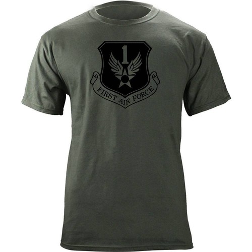 First Air Force Subdued Veteran Patch T-Shirt - Picture 4 of 5