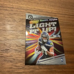 2023 Panini Donruss Optic - Light It Up #LU-JSN Jaxon Smith-Njigba (RC)