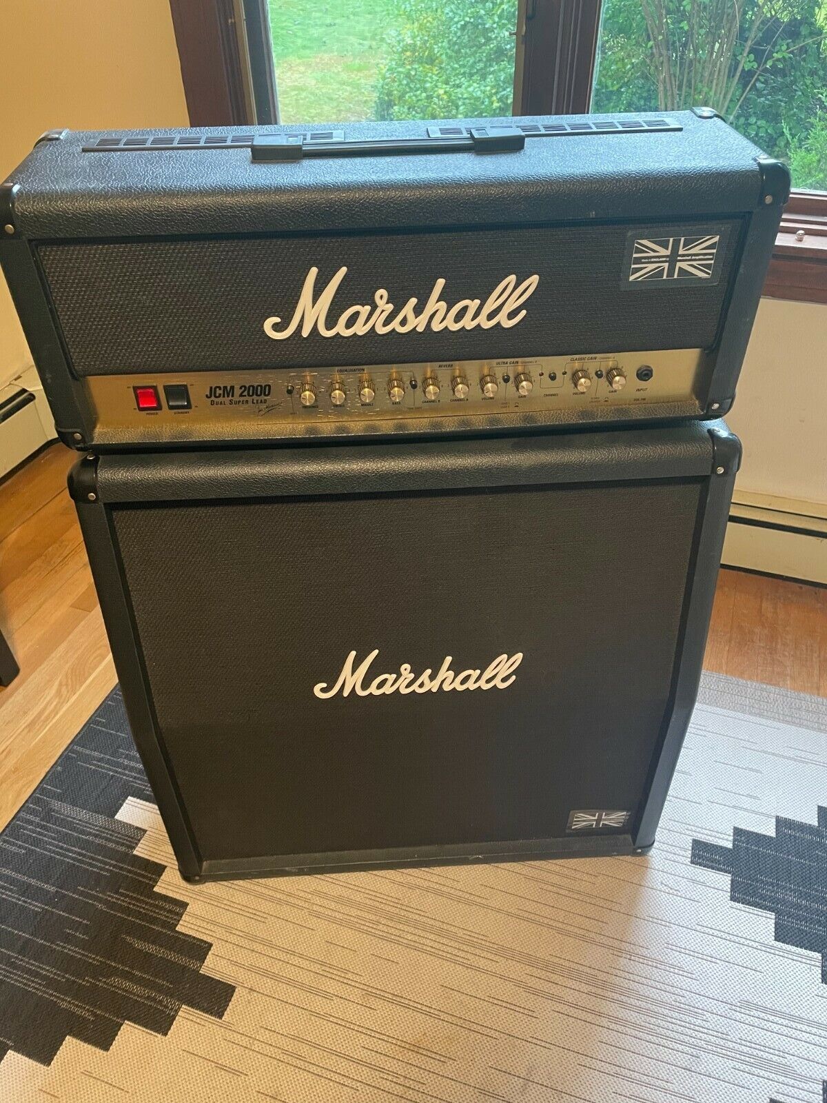 Marshall JCM 2000 DSL 100 Dual Super Lead 2-Channel 100-Watt Half Stack 