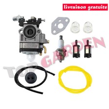 Carburateur 10mm Pour 22cc 25cc 26cc 30cc Debroussailleuse Taille-Haie Tarier