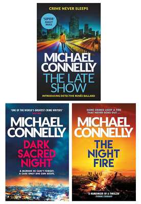 A Ballard and Bosch Thriller by Michael Connelly 3 Books Set - Fiction - PB