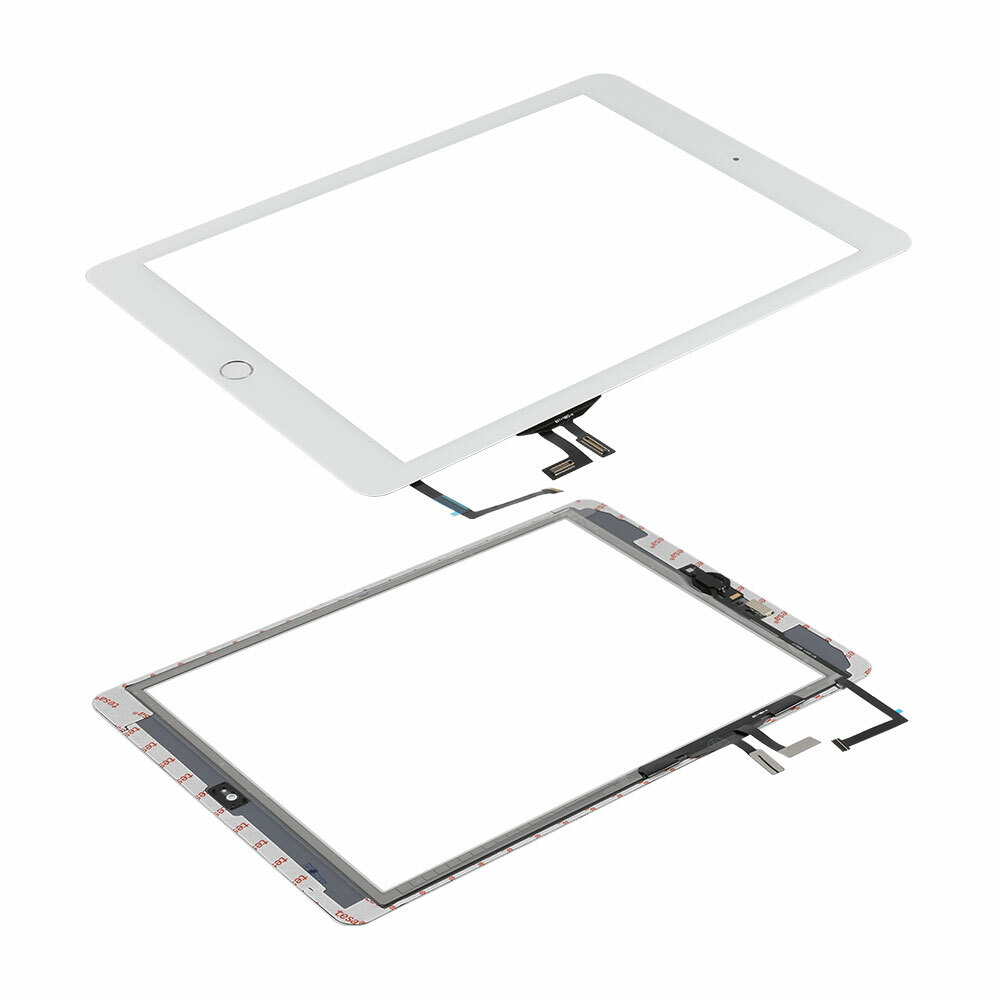 Touch Screen Digitizer+Home Button+Sticker For iPad 5 5th 9.7
