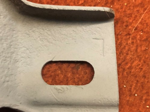 1970 74 CHALLENGER CUDA OEM REAR OF FENDER MOUNTING BRACKET DRIVER LEFT AAR T/A - Picture 4 of 5