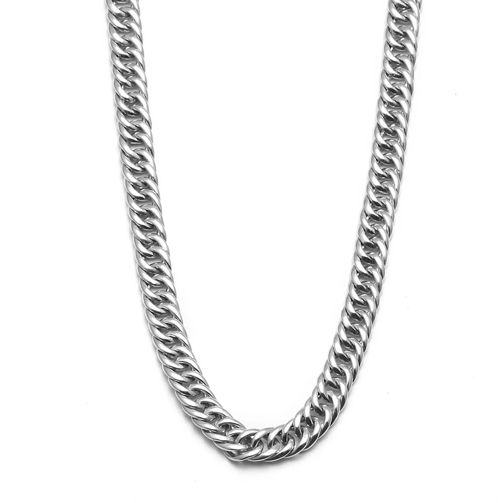 Mens platinum curb chain deals