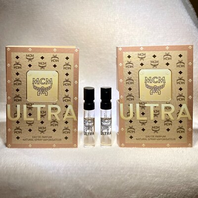#ad 2x MCM Ultra Eau de Parfum EDP Sample Sprays .05oz 1.5mL Each New in Cards $9.49