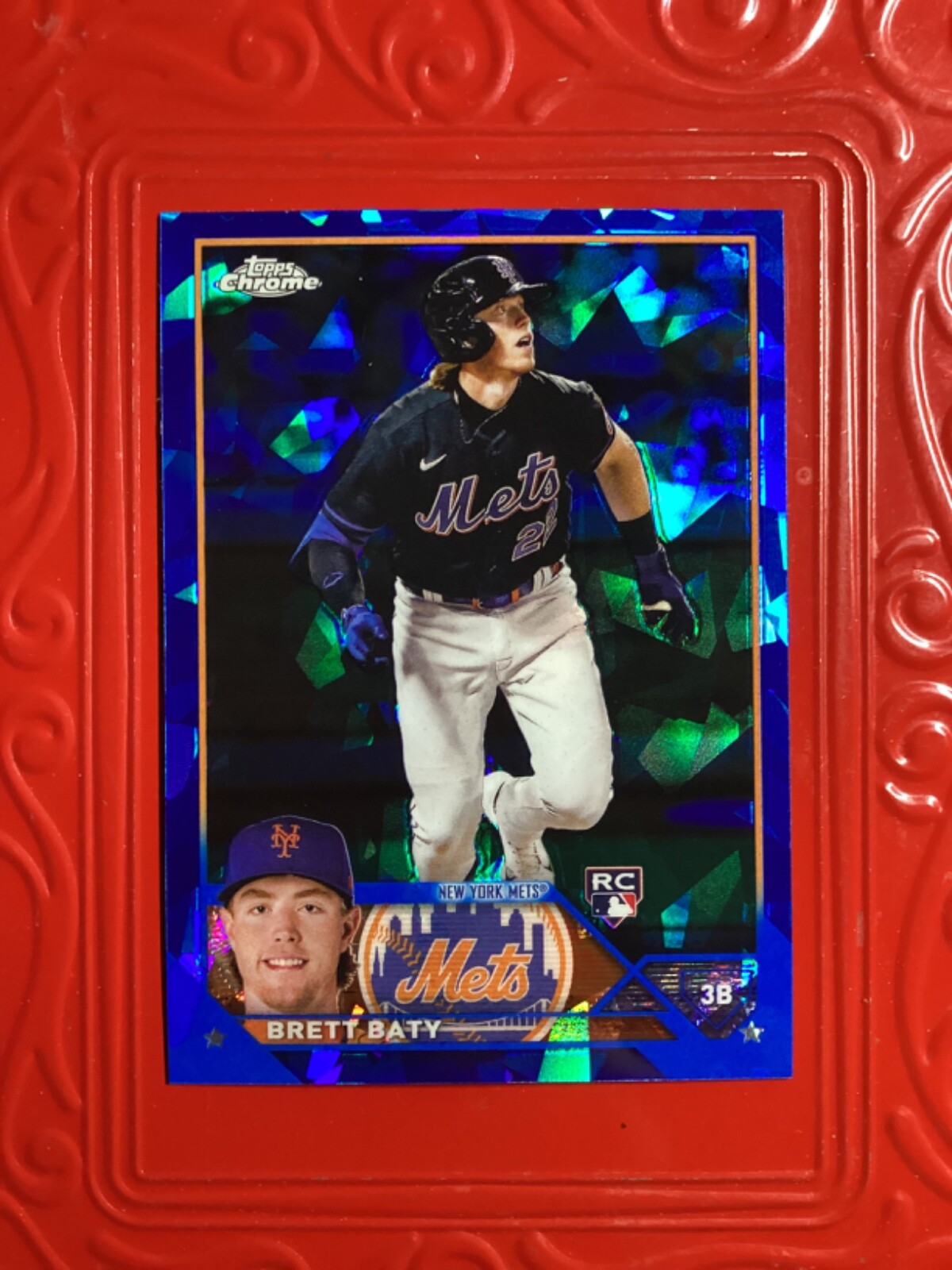 BRETT BATY  2023 Topps Chrome Sapphire Rookie (RC)  #89