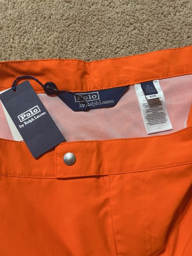 Polo Ralph Lauren 6-Inch Monaco Swim Trunk Orange Men's Size 38 NWT - Picture 4 of 7
