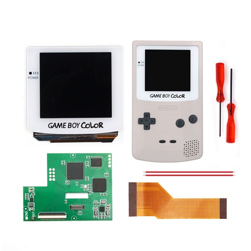 White OLED AMOLED Laminated Touch Screen Kit For GameBoy Color Built-in Menu - Picture 15 of 51