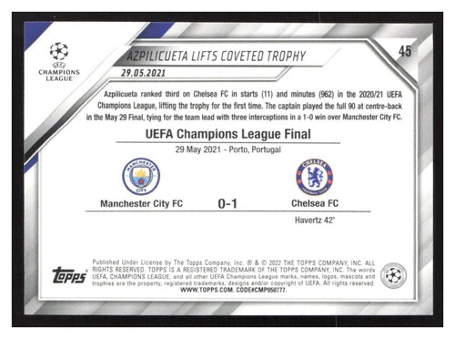 2021-22 Topps UEFA base cards w/ starball variants Pick your card(s) - Picture 59 of 274