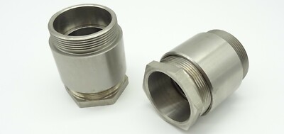 2x cable gland stainless steel WISKA cable Gland stainless steel M56x2 ..38.5mm