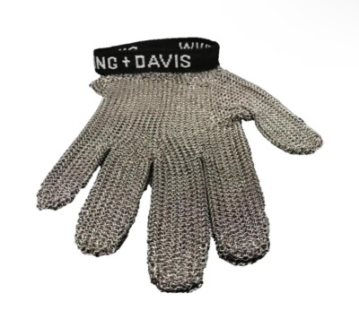 NIP - Sperian Whiting + Davis Steel Metal Mesh Glove / 515XXS D-V