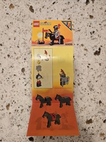 Used-LEGO Castle: Black Knight (6009) With Instructions