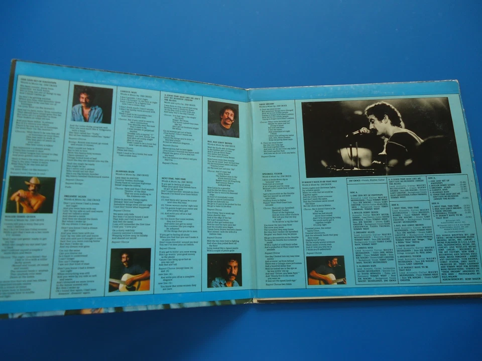 Jim Croce Life and Times LP (1973) ABCX-169 Gatefold - Image 2 of 4