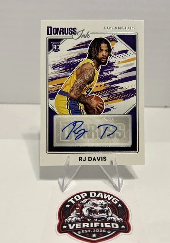 2025 Donruss Optic Donruss Ink RJ Davis
