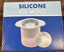 New Silicone Big Ice Ball Maker Molds Whiskey Ball Cocktails Molds