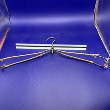 Vintage Folding/Travel Coat Hanger, Metal