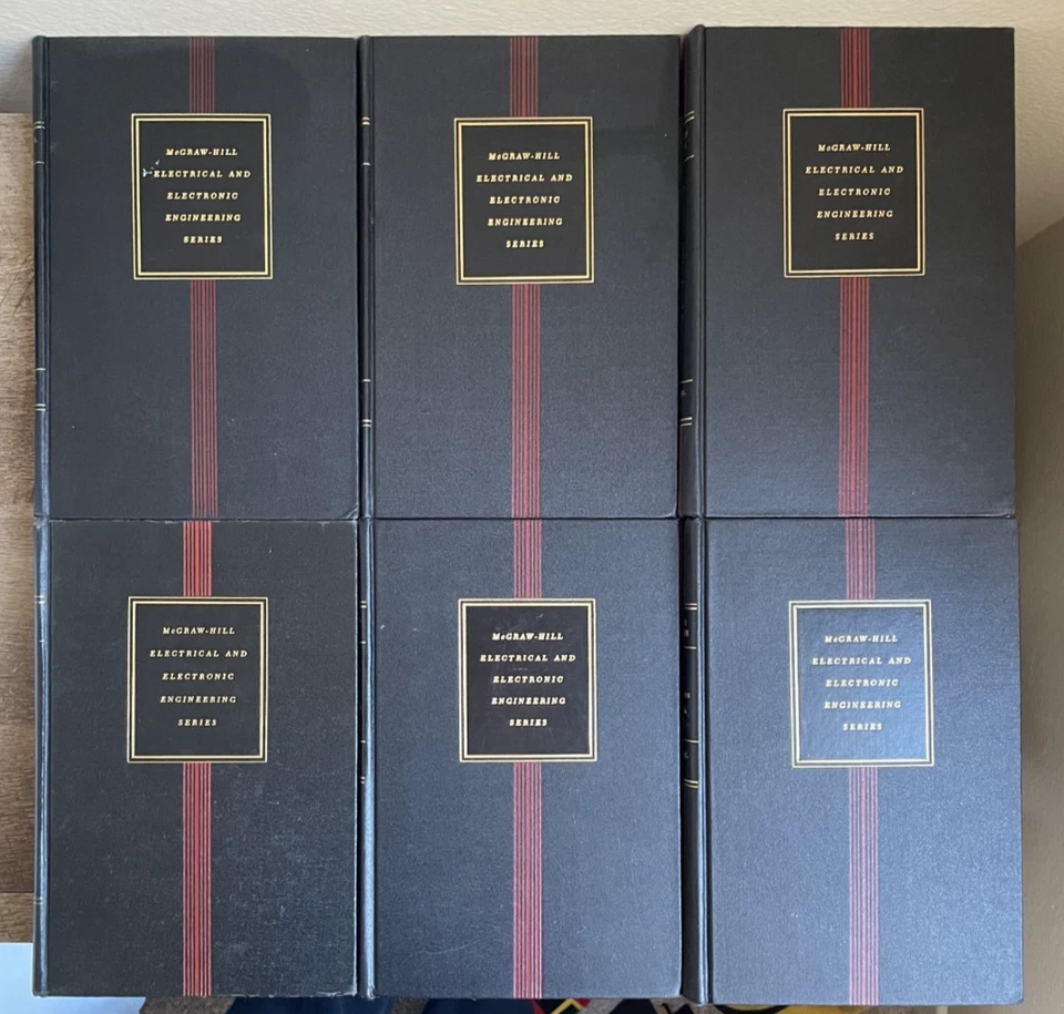 McGraw-Hill ELECTRICAL ENGINEERING Set of 11, Vintage 1948-1960, Ex-Lib, GOOD - Image 3 of 4