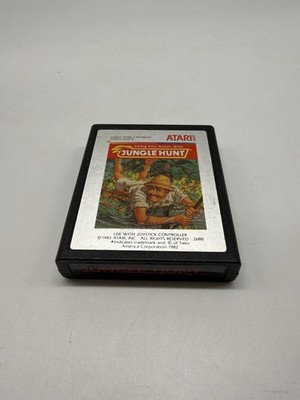 Atari 2600 Modul / Spiel - Jungle Hunt - getestet - 1983 Vintage