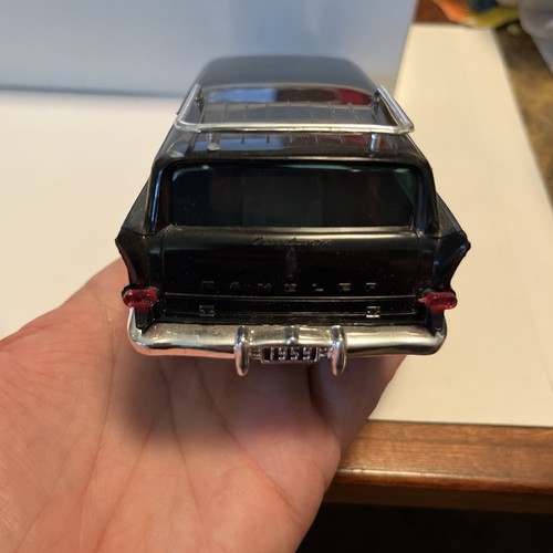 1959 Rambler Wagon Plastic Promo Model By Johan 1/25 Scale Black - Picture 8 of 11