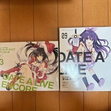 Date A Live Encore 3 Blu-ray Limited Edition Set 3 & 9 Chino Change Used