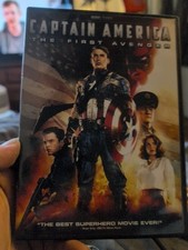 Captain America: The First Avenger DVD With Chris Evans