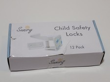 Suniry Child Cabinet Safety Locks Baby Proof Safety Locks for Cabinets 11 Pcs