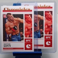 Panini 2023 Chronicles UFC MMA Natan Levy #92 Rookie serial number Card Lot 2