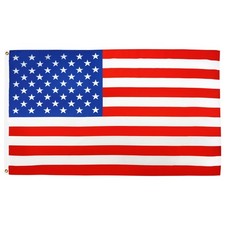 Drapeau Etats-Unis - 90x60 cm - Polyester léger - Drapeau Américain