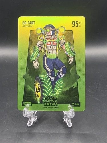Bo Jackson Battle Arena Green Glow Battle Foil Case Hit Go-Cart-Evan Carter