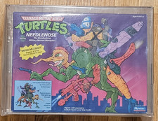 TMNT Needlenose  Sealed  1990 Playmates AFA 85 HIGHEST GRADED POP 3