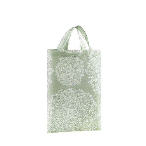 Linnea Medallion Print Shower Curtain Set with 12 Shower Curtain Rings and Mi... - Picture 7 of 7