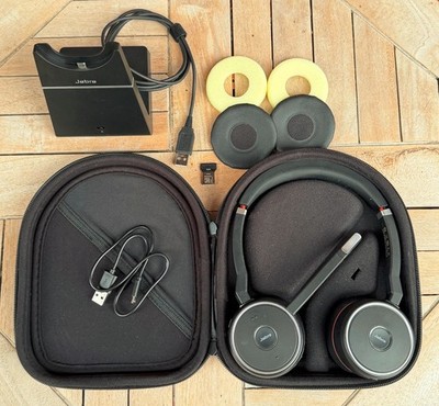 Headset Jabra Evolve 75 mit USB Ladestation TOP