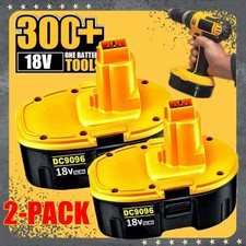 2-PACK 18V XRP NI-MH Battery For DeWALT 18 VOLT 7.0Ah DC9096 DC9098 DC9099 Tools