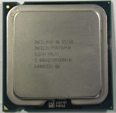 Intel Pentium E5700 Dual Core Desktop CPU Processor- SLGTH