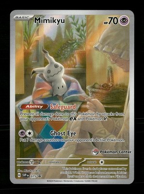 Mimikyu - (Pokemon Center Exclusive) Holo Scarlet & Violet Promo 075 NM