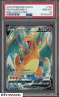 2022 Pokemon SWSH Brilliant Stars #153 FA Charizard V PSA 10 GEM MINT