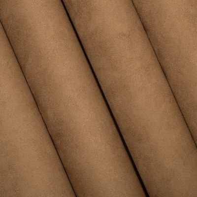 Camaro Walnut Brown Microfiber Upholstery Fabric by the Yard