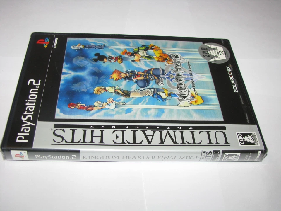 Kingdom Hearts II Final Mix+ (Japanese, Ult Hits) PS2 Japan NEW SEALED US Seller - Image 3 of 4
