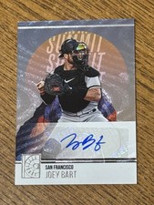 Joey Bart 2022 Capstone Baseball Summit Signatures Holo Silver Auto #SS-JB
