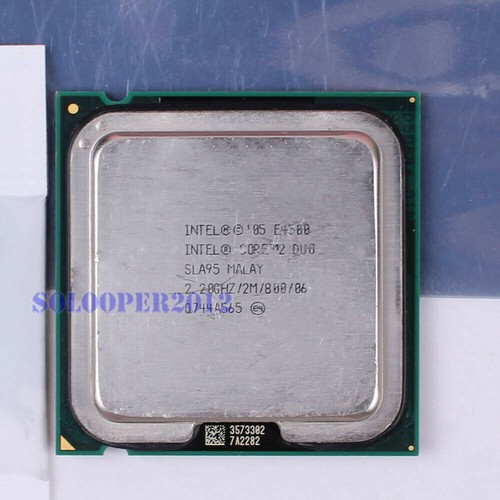 Intel Core 2 Duo E4400 E4500 E4600 E4700 E6300 E6320 E6420 CPU Processor LGA/775 - Afbeelding 3 van 8