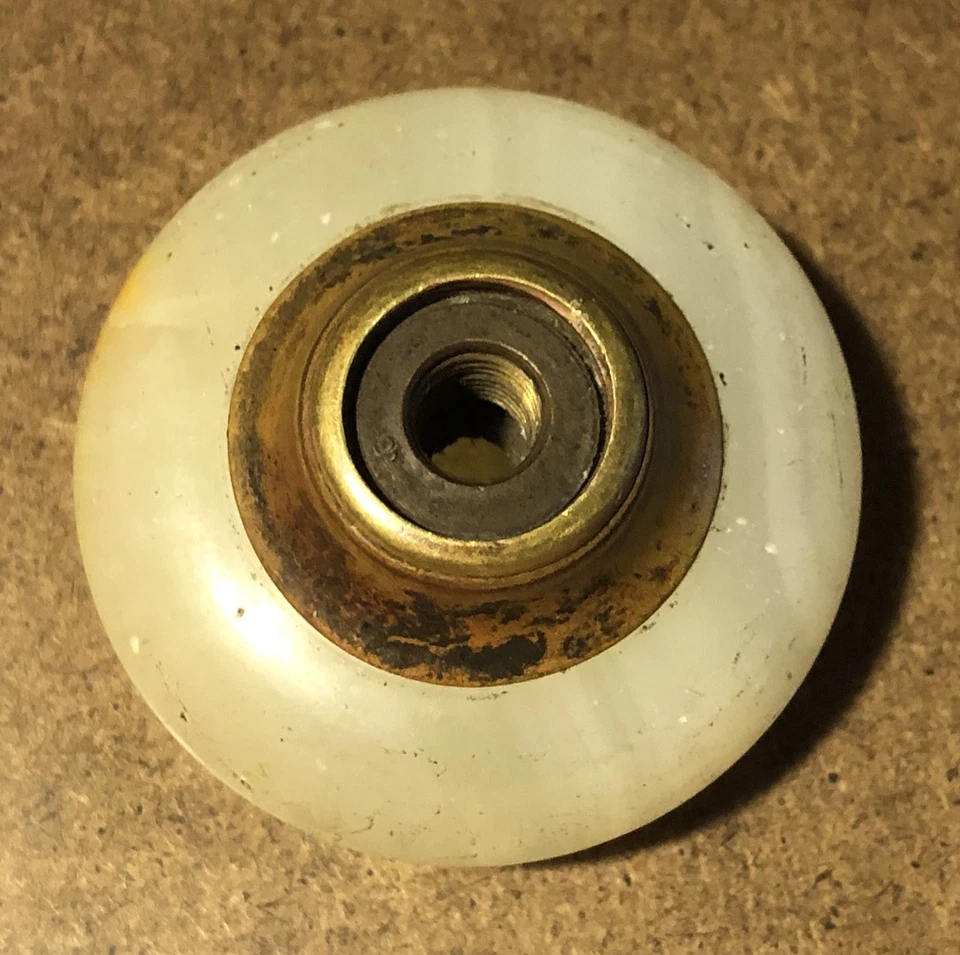 De colección Piedra Natural Cuarzo Mármol Ágata Rata Varilla Cambio de Engranaje Perilla Blanco Foto 4 de 4