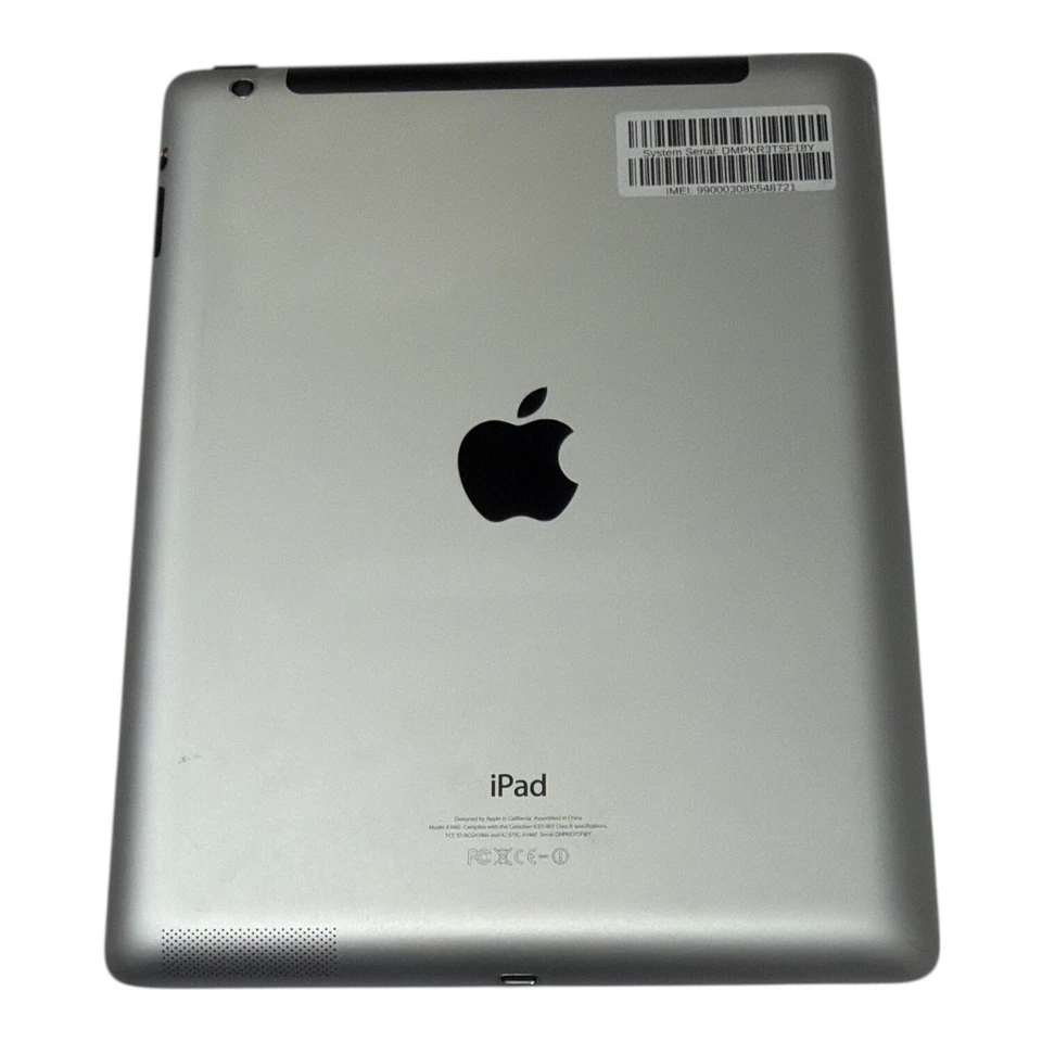 Apple iPad 4 WiFi WLAN +3G 64GB schwarz Ecke leicht verbogen - Bild 2 von 3